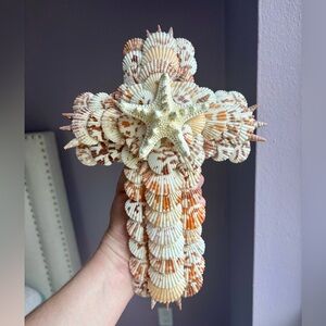 Seashell Cross